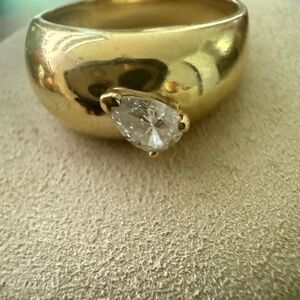 14K Diamond Cocktail Ring